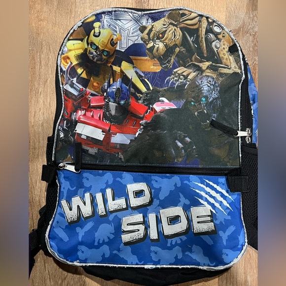 Transformers Wild Side Backpack - Picture 1 of 3
